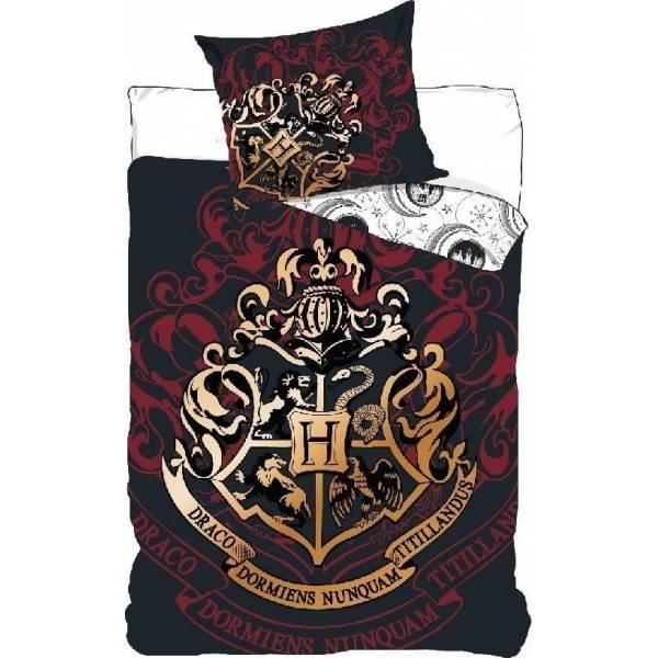 Duvet Cover Set - HOMEROKK - Harry Potter - 140x200 Cm - Fitted Sheet 90x190 - 100% Cotton
