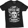 Футболка мужская для беговой команды Crystal Lake, футболка с маской Джейсона из фильма ужасов, классическая футболка