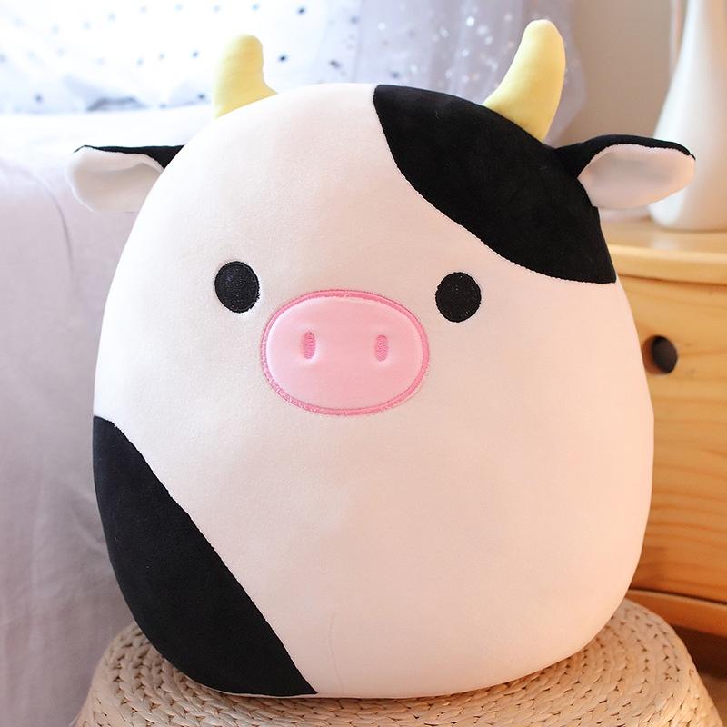 35 см Squishmallows Радуга Единорог плюшевая кукла милый мультфильм подушка дети фаршированные