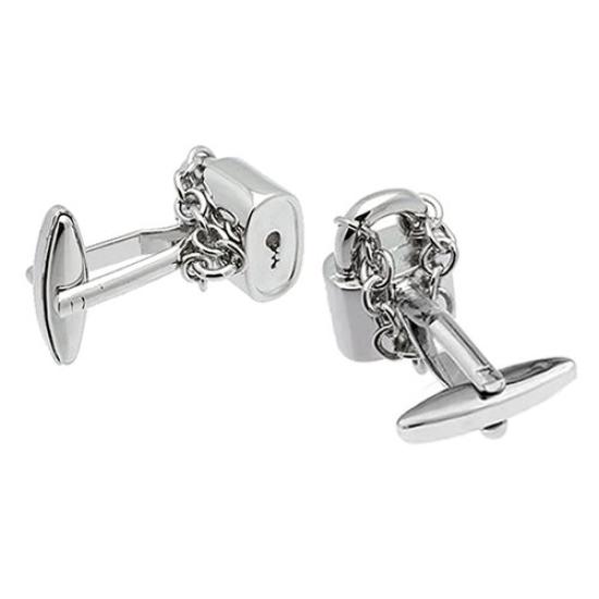 Heart Padlock Cufflinks Cufflinks Cufflinks N01815