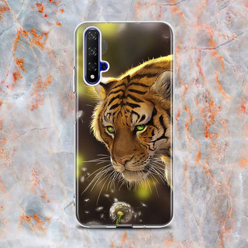 Силиконовый чехол с изображением сибирских тигров для Honor 20 20S 20E 8 8A Prime 8X MAX 8C 8S 7A 7C 7S Pro, чехол для телефона