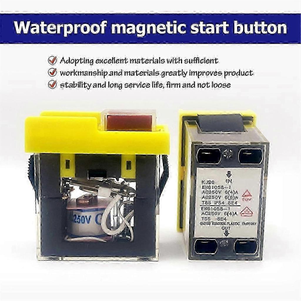 Kjd6 5E4 250V 6A Universal Safety Switch: Electromagnetic Waterproof Edition 1128