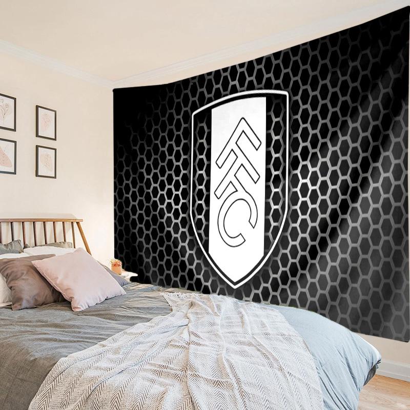 Fulham Crest Design Tapestry, Unique Design Tapestry, Wall Decor for Bedroom,Livingroom, Playroom,Heartwarming Fan Holiday Gifts