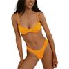 2 шт./компл. стильный пляжный комплект бикини с проволокой для плавания, дышащий открытый женский купальник