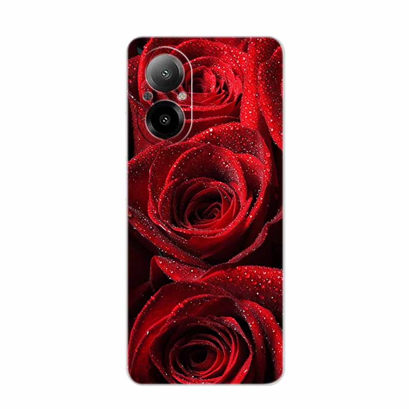 Для Realme C67 4G Чехол 6.72" Прозрачный Край Силиконовый Мягкий ТПУ Чехол для Телефона Для Realme C67 4G Задняя Крышка Чехол RealmeC67 C 67 Funda Para