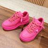 2024 Solid Color Fashion Women's Casual Shoes Platform Waterproof Breathable Running Shoes Luxury Brand Sneakers Vulcanize Shoes