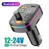 Interior Accessories Dual USB Car Charger Car FM Transmitter USB Charger Bluetooth Car Charger