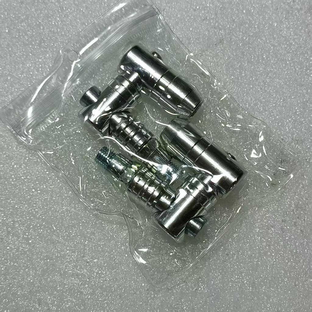 Mirror Extenders For Motorcycle 2 Pieces Motorcycle Mirror Risers 360 Degree Adjustable Mount Replacement For Riders Touring