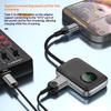ZC4339 USB-C OTG Адаптер-хаб 3 в 1 с передачей данных USB 3.0, Type-C Аудио/Данные, Быстрая зарядка PD 60 Вт