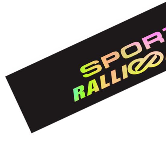 Устойчивая к царапинам наклейка на лобовое стекло гоночная спортивная виниловая безусадочная декоративная