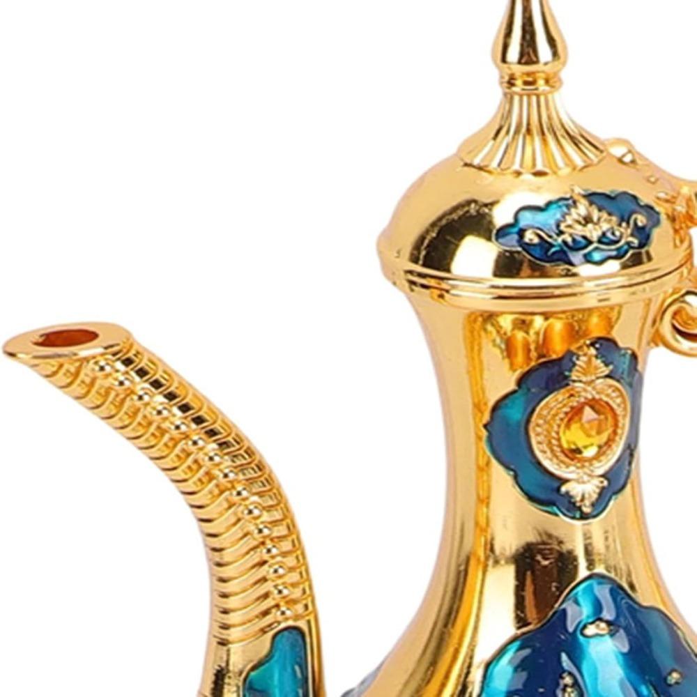 Zinc Alloy Turkish Coffee Pot Set Vintage Tea Service Set Wine Server Set Display Collection