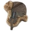Winter Hat Thick Warm Men Women Fur Hat Male Windproof PU Leather Ski Earflap Cap Hat