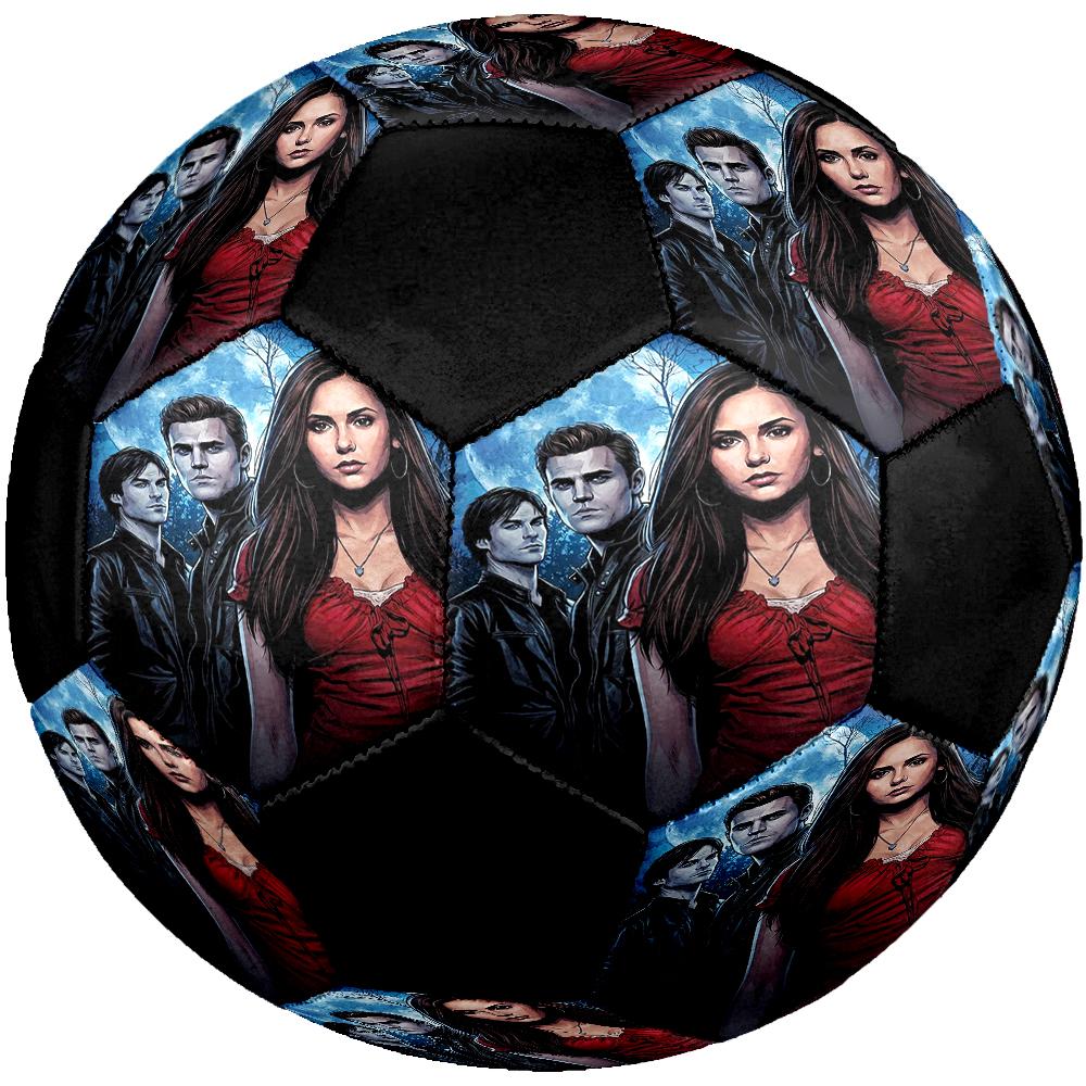 Vampire Diaries Theme Size 5 Soccer Ball, Suitable for Both Indoor and Outdoor Matches, a Gift Suitable for Everyone.