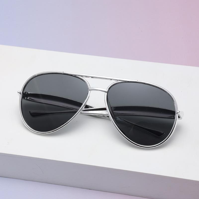Fashion Toad Glasses Ball Party Glasses Double Beam Pc Large Frame Sunshade Glasses Men Driving Sunglasses Women