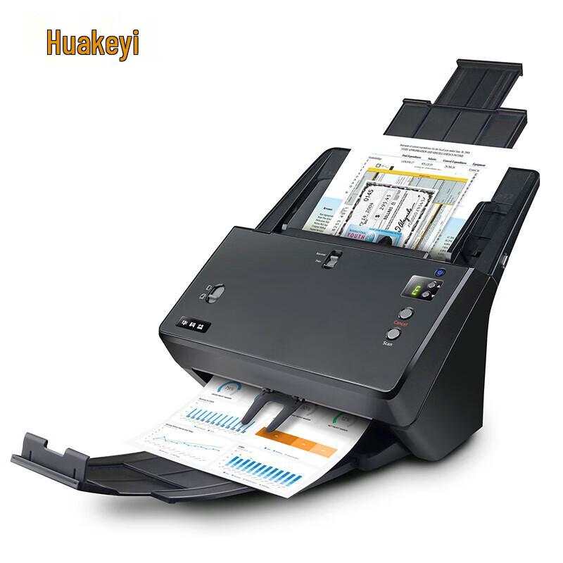 HuaKeYi PT2160 A4 Duplex Color Sheet-fed Document Scanner CN plug (adapter included)