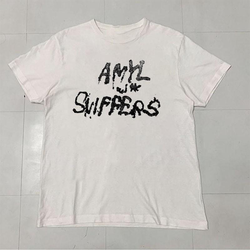 Новый логотип группы Amyl and The Sniffers Подарок для фанатов Унисекс Все размеры Футболка SS38 Унисекс Футболка