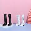 Fashion 7.8CM Doll Wearing 1/3 Differents Color 60cm Doll Boots Fabric Shoes Play House Accessories