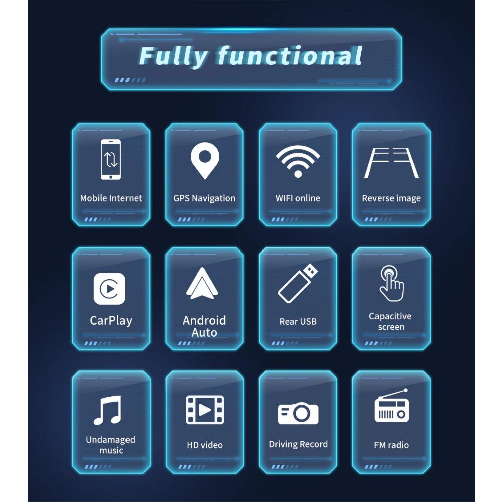 2Din Android Carplay GPS Car Multimedia Player for Volkswagen/Volkswagen/Golf/Polo/Tiguan/Passat/b7/b6/SEAT/Leon/Skoda/Octavia 2+32GB