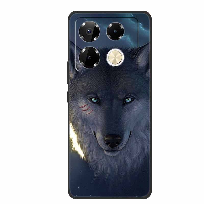 Чехол для Infinix Note 40 Pro 4G, мягкий силиконовый задний чехол из ТПУ для телефонов Infinix Note40 X6850 X6853, оригинальный цветной Capa