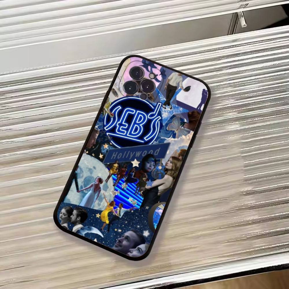 Чехол для телефона с фильмом Ла-Ла Ленд для iPhone 17,16,15,14,13,12,11 Plus,Pro Max,XS,Мягкий силиконовый черный чехол