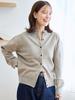 Cohen Mochi Mochi Mock Neck Knit Cardigan 76376000003 1150 LT.GRAY(11) M