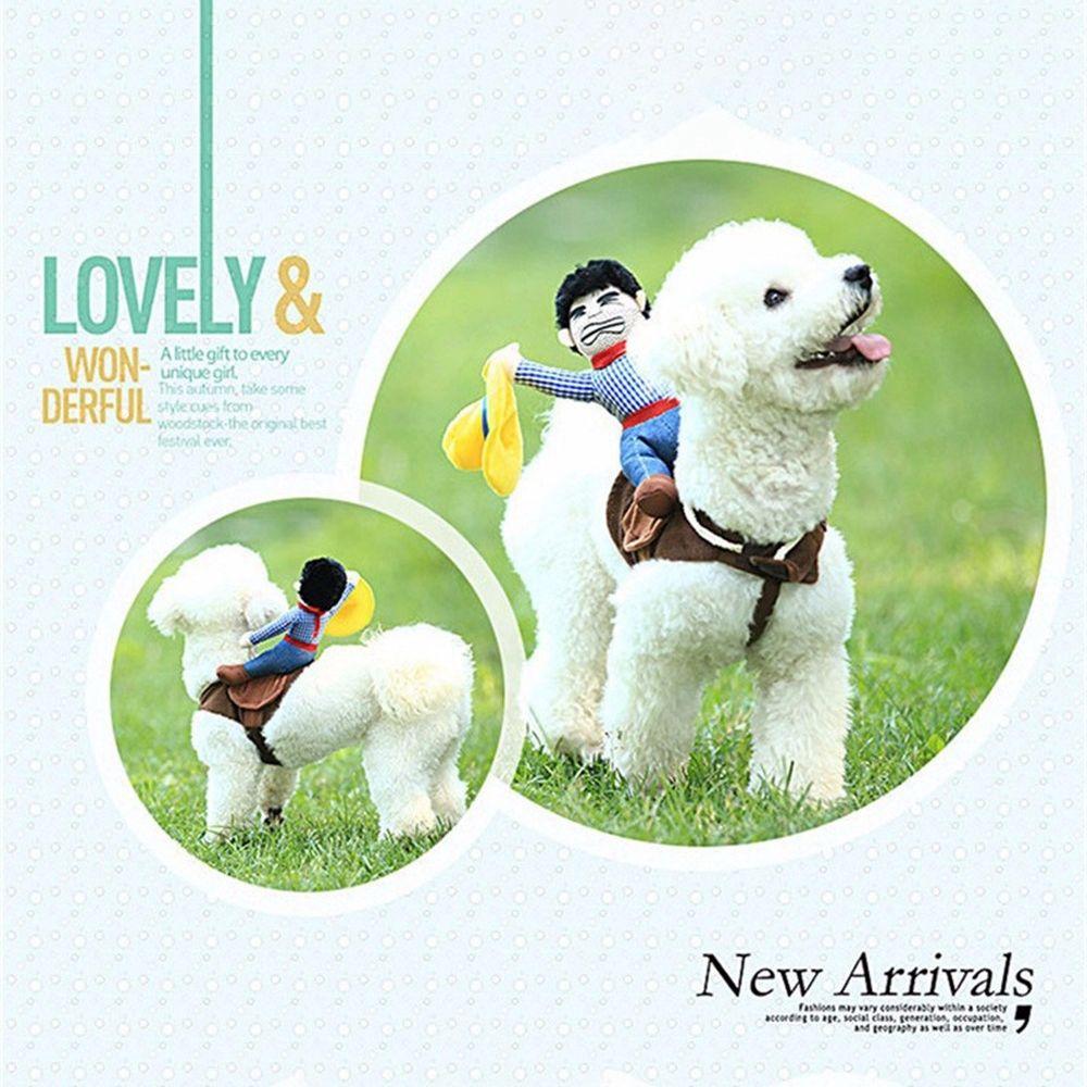 Clothes Pet Outfit with Doll Dog Costumes Pet Supplies Halloween Decoration Haalloween Dog Clothes