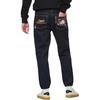 EVISU Jeans Men's Denim Blue Moderate Cuffed Pants 2EAHTM1JO164XXDN