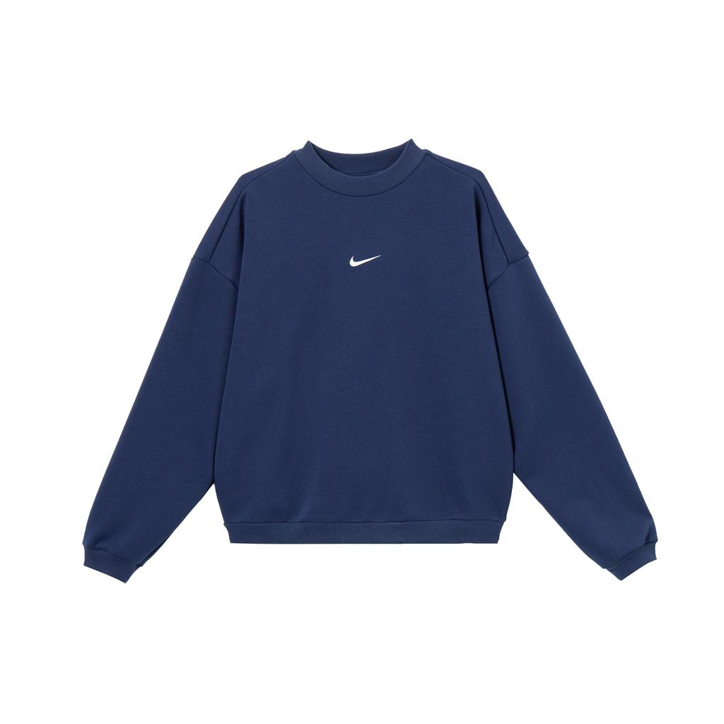 Nike Толстовки Мужские Морской Синий Круглый Вырез Умеренный IR0107-410