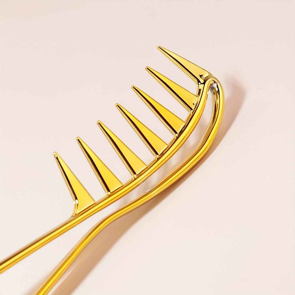 Расческа с широкими зубьями для кудрявых волос, распутывающая расческа для волнистых волос, ручка из АБС-пластика, подходит для влажных или сухих волос