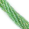 30-200Pcs Rondelle Austria Faceted Crystal Glass Beads Loose Spacer Beads for Jewelry Making