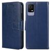 Stand Cover for TCL 405/406/408,Shockproof Textured PU Leather Phone Wallet Case