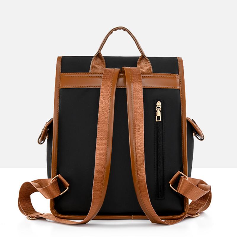 Oxford Waterproof Women Backpack Travel Bag Large Capacity Bag Fashion Patchwork Female Backpack