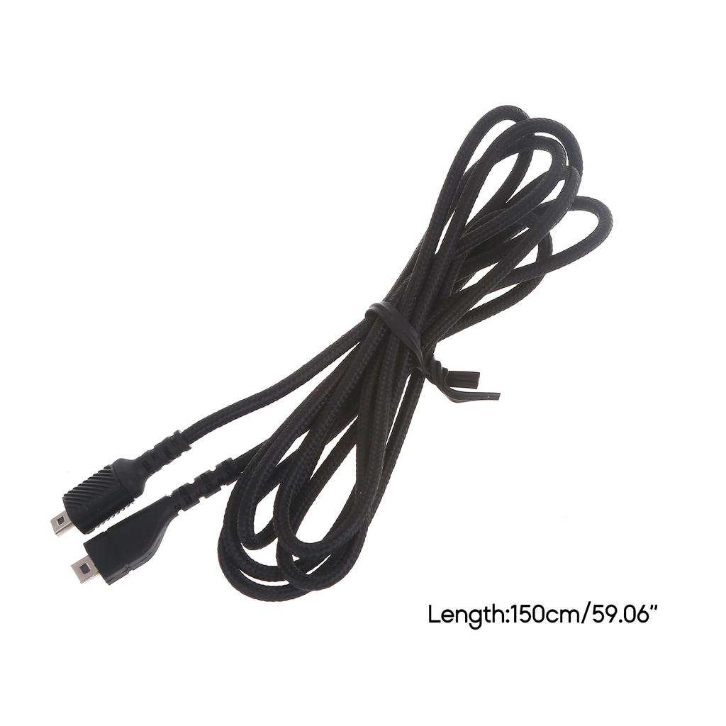 Universal Sound Card Audio Cable for Arctis 3 5 7 Gaming Headset Cable High-Quality Braided Audio Cord Replacement