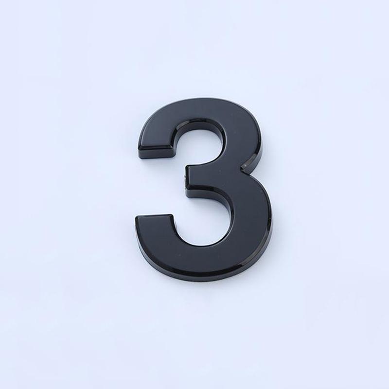 3,9-дюймовая табличка на дверь из АБС-пластика с гальваническим покрытием, цифровая вывеска с номером отеля, номер дома в отеле, цифровая табличка с номером дома, золото, серебро, черная, бронза