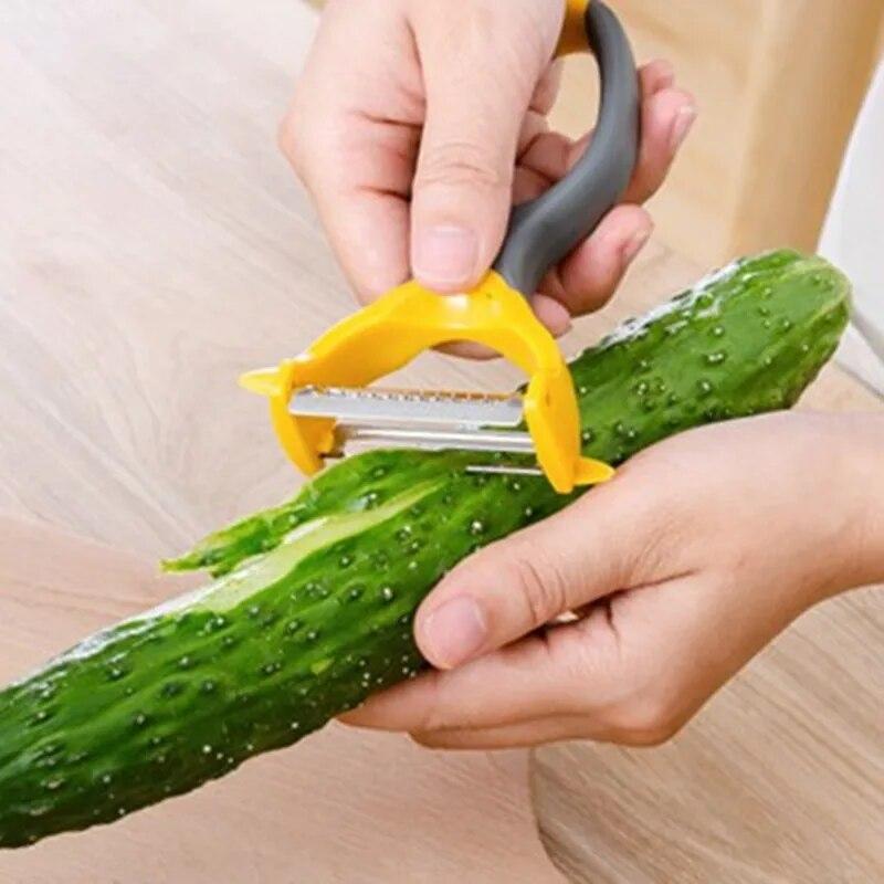 Многофункциональная овощечистка из нержавеющей стали, терка для картофеля, моркови, фруктовая нарезка, измельчитель, кухонная дробилка для еды, товары для дома