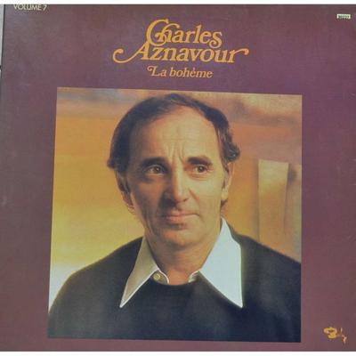Виниловая пластинка CHARLES AZNAVOUR Том 7 La Bohme 90047 Barclay 1978 Франция Поп Б/у