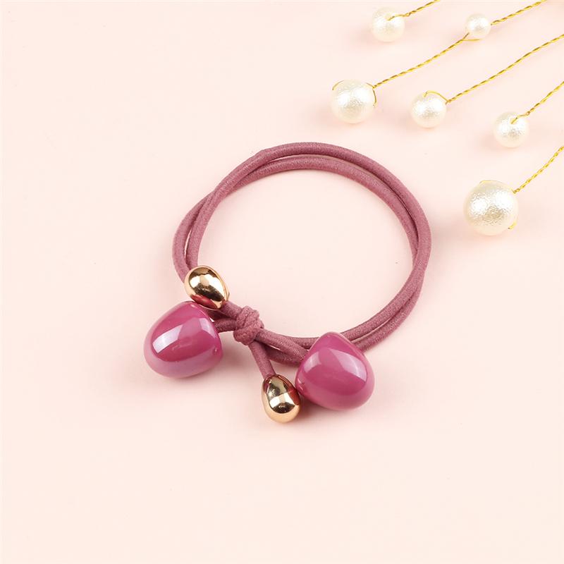 Красочные шарики подвеска резинки для волос модная повязка на голову для женщин девушек бант резинка для волос скранчи аксессуары для волос держатель для хвостика