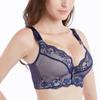 Plus Size Push Up Padded Bras for Women Lace Plus Size Bra Add Two Cup Underwire Brassiere B C D Cup