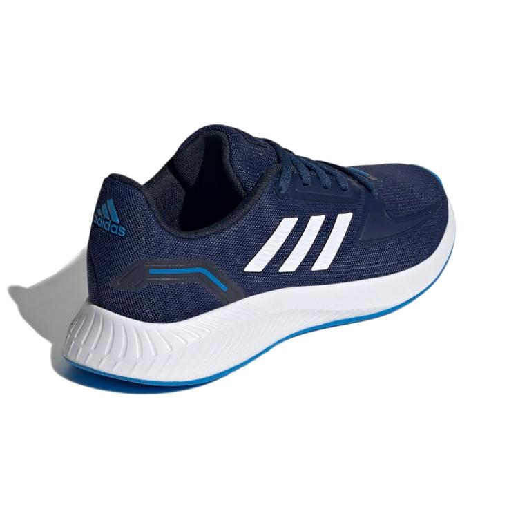 adidas Runfalcon 2.0 K Удобные Нескользящие Износостойкие Низкие Детские Беговые Кроссовки Темно-синие Детские GX3531