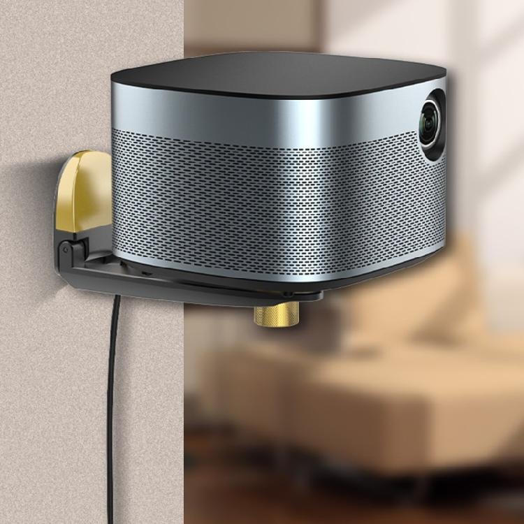 Портативная складная настенная подставка-держатель для проектора, алюминиевый сплав, стеллаж для хранения, регулируемая для различных комнатных условий