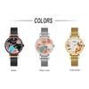 CURREN New Top Ladies Watch Fashion Quartz Simple Printing Butterfly Watch