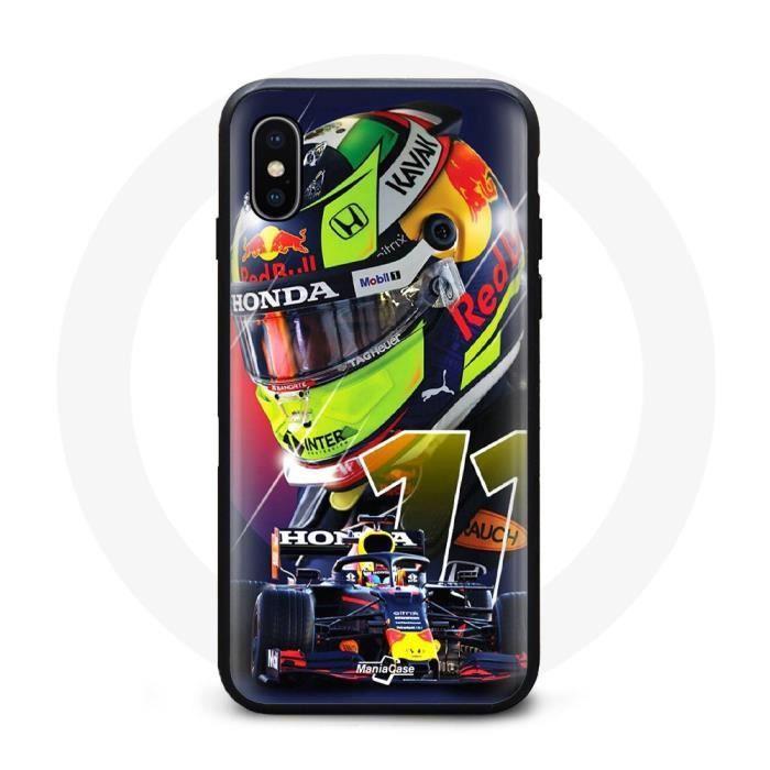 Coque - Formula 1 - Sergio Perez - Iphone XS Max - Souple - Noir - Sportif