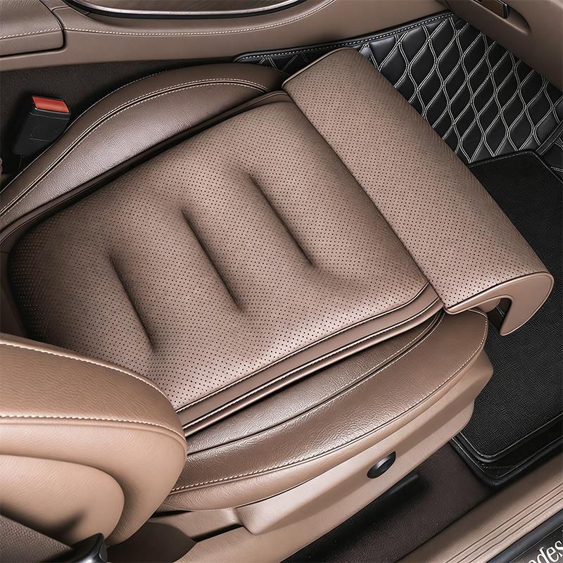 Car Seat Extended Footrest Cars Seats Cover Driver and Passenger Leg Rest Universal Car Seat Cover Leather Thick Down Non-slip