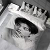 Handsome Cha EunWoo Bedding Set 3D print Duvet Cover Pillowcase Single Twin Size Gift for Student Adult 2/3pcs set Home Decor