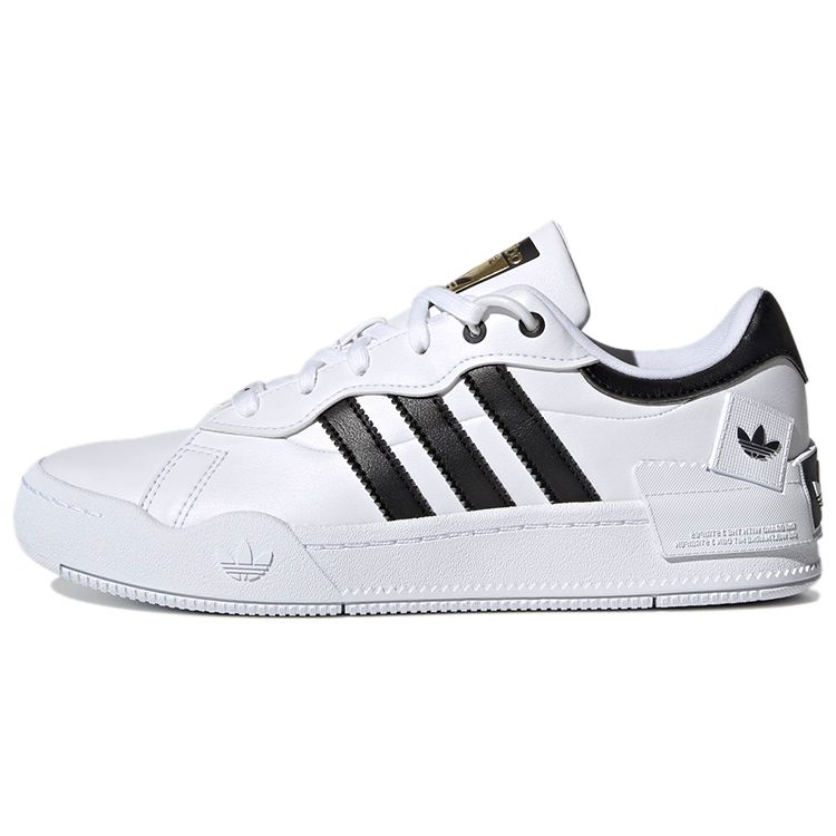 Adidas Rey Galle White Black Women Sneakers Cloud-White Core-Black Gold-Metallic GZ6994