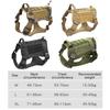 Military Large Dog Tactical Harness Training Vest Pet Dog Tactical Harness Pet Outing Supplies
