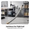 Inflation Tool Rust-Resistant Tire Pump Replacement Hose Portable for Garage