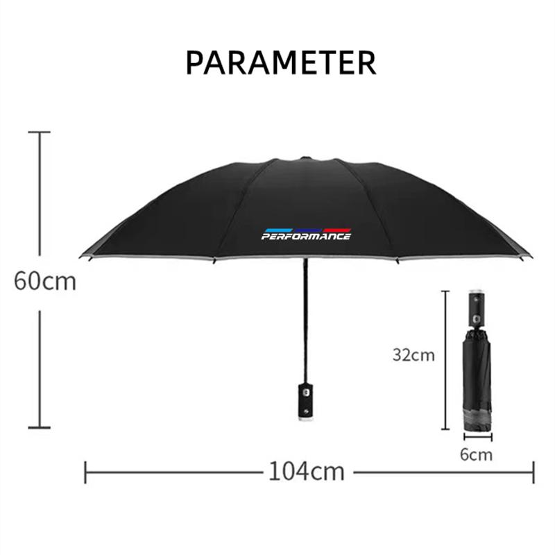 Car Fully Automatic Umbrella LED Flashlight Sticker For BMW X1 F48 F36 F40 F32 X5 E53 X6 E71 1 Series Performance Accessories