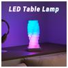 Креативная настольная лампа DIY RGB 16 цветовых вариантов для декора гостиной, бара Светодиодная подсветка сенсорный переключатель Многоступенчатое освещение