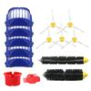 Blue AeroVac Filter + Main Brush, Side Brush for iRobot Roomba 600 Series 620 630 650 660 Vacuum Cleaner Parts Replacement